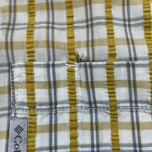 Load image into Gallery viewer, COLUMBIA SPORTSWEAR "XCO" Textured Plaid Check Short Sleeve Cotton Shirt