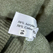 Load image into Gallery viewer, Vintage COUNTRY TRADER Grandad Patterned Cotton Acrylic Knit V-Neck Sweater Jumper