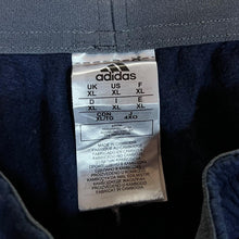 Load image into Gallery viewer, ADIDAS Classic Mini Logo Navy Blue Open Leg Sweatpants Tracksuit Bottoms