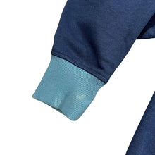 Load image into Gallery viewer, Vintage PENGUIN By Munsingwear Classic Embroidered Mini Logo Navy Blue Zip Hoodie