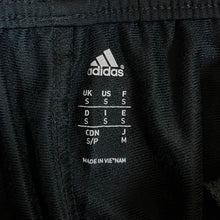 Load image into Gallery viewer, ADIDAS Classic Three Stripe Dark Grey Straight Cuff Tracksuit Bottoms