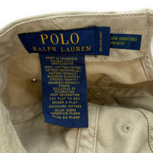 Load image into Gallery viewer, POLO RALPH LAUREN Classic Embroidered Pony Logo Spellout Baseball Cap