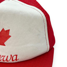 Load image into Gallery viewer, Vintage 80's OTTAWA Canada Souvenir Spellout Graphic Mesh Trucker Baseball Cap
