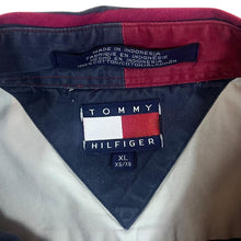 Load image into Gallery viewer, Vintage Tommy Hilfiger Multi Striped Short Sleeve Cotton Button-Up Shirt