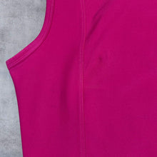 Load image into Gallery viewer, Nike Dri-Fit Classic Pink Polyester Spandex Blend Workout Activewear Vest Tank Top