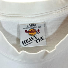 Load image into Gallery viewer, Vintage 90's HARD ROCK CAFE "Nashville" Souvenir Logo Spellout Graphic White T-Shirt