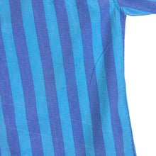 Load image into Gallery viewer, Vintage 90's Pacific Coast Highway Blue Striped Long Sleeve Cotton Shirt