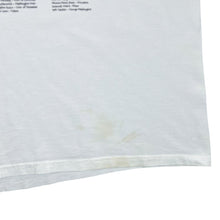 Load image into Gallery viewer, Vintage USN CLASS OF 2001 "Unfamiliar Territory" Cartoon Souvenir Graphic White T-Shirt