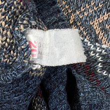 Load image into Gallery viewer, Vintage 90's GREENWOODS Made In Britain Grandad Patterned Acrylic Knit V-Neck Sweater Jumper