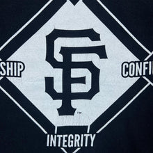 Load image into Gallery viewer, JUNIOR GIANTS "Coach" Baseball Sports Graphic Black T-Shirt
