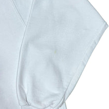 Load image into Gallery viewer, Vintage Whistler Embroidered Spellout Patterned Collar White Crewneck Sweatshirt