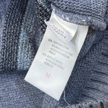 Load image into Gallery viewer, Early 00's CARSON Classic Grandad Patterned Acrylic Cotton Knit V-Neck Sweater Jumper