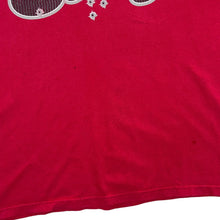 Load image into Gallery viewer, Early 00's ERIK TRUE "True Story" Y2K Hip Hop Spellout Graphic Red T-Shirt