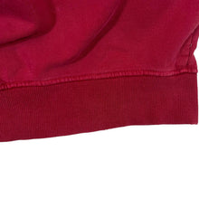 Load image into Gallery viewer, NOTTINGHAM FOREST FC Football Embroidered Mini Logo Red Zip Hoodie