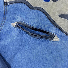Load image into Gallery viewer, Vintage 90's STOCKERPOINT Western Cowboy Style Long Sleeve Blue Denim Shirt