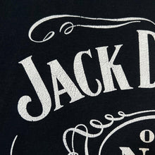 Load image into Gallery viewer, JACK DANIEL'S "Tennessee Whiskey" Drinks Logo Spellout Graphic T-Shirt
