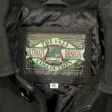 Load image into Gallery viewer, Vintage 90's THE VALI COLLECTION Classic Dark Brown Genuine Real Heavyweight Leather Jacket