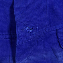 Load image into Gallery viewer, Vintage Iron Hammer Jeanswear Blue Cotton Button Workwear Trucker Jacket