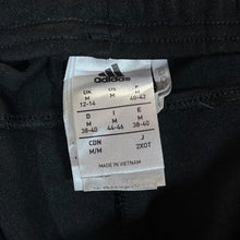 Load image into Gallery viewer, ADIDAS Climacool Three Stripe Mini Logo Black Tracksuit Bottoms
