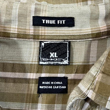 Load image into Gallery viewer, OAKLEY "True Fit" Surfer Skater Plaid Check Short Sleeve Cotton Shirt