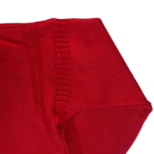 Load image into Gallery viewer, Vintage 90's WOOL OVERS British Sweaters Pure New Wool Red Heavyweight Button Cardigan Sweater