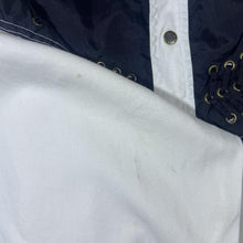 Load image into Gallery viewer, Vintage John Baner Cowboy Western Black Panel White Cotton Long Sleeve Popper Shirt