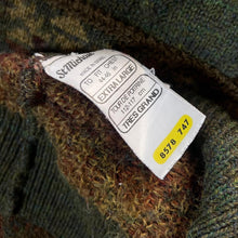Load image into Gallery viewer, Vintage 90's ST MICHAEL Marks & Spencer Grandad Patterned Alpaca Acrylic Wool Knit Sweater Jumper