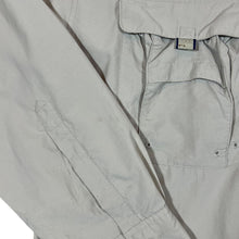 Load image into Gallery viewer, COLUMBIA PFG Performance Fishing Beige Nylon Long Sleeve Utility Shirt