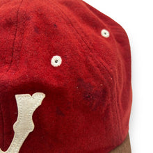 Load image into Gallery viewer, Early 00's VANS Classic Embroidered Logo Skater Suede Peak Wool Baseball Cap