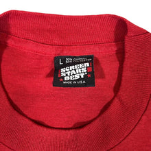 Load image into Gallery viewer, Vintage Screen Stars (1988) NEW DAD ON DUTY Novelty Cartoon Spellout Graphic Single Stitch T-Shirt
