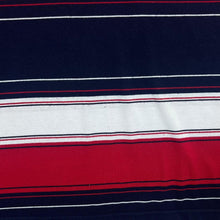 Load image into Gallery viewer, Early 00's Umbro Mini Logo Multi Striped Short Sleeve Cotton T-Shirt