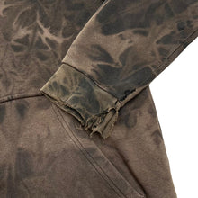 Load image into Gallery viewer, ADIDAS Three Stripe Classic Big Logo Spellout Graphic Bleach Tie Dye Pullover Hoodie