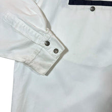 Load image into Gallery viewer, Vintage John Baner Cowboy Western White Black Popper Cotton Long Sleeve Shirt