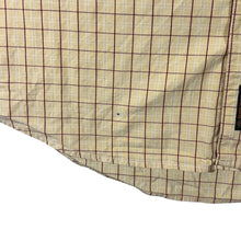 Load image into Gallery viewer, Vintage Timberland Yellow Red Check Cotton Short Sleeve Shirt