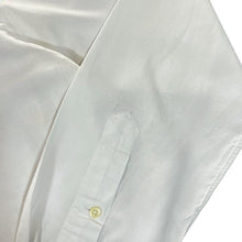 Load image into Gallery viewer, RALPH LAUREN "Slim Fit Chambray Oxford" White Long Sleeve Button-Up Shirt