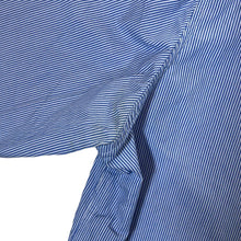 Load image into Gallery viewer, Early 00's CHAPS Embroidered Mini Crest Logo Striped Long Sleeve Button-Up Cotton Shirt