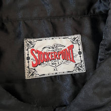 Load image into Gallery viewer, Vintage Stockerpoint Satin Effect Polyester Cowboy Western Popper Long Sleeve Shirt