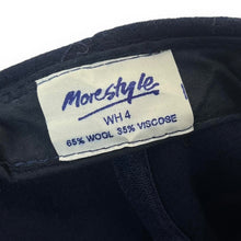 Load image into Gallery viewer, Vintage 90’s Morestyle DnB Embroidered Spellout Wool Blend Baseball Cap