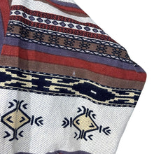 Load image into Gallery viewer, Vintage 90's Redwood Aztec Crazy Patterned Long Sleeve Cotton Flannel Shirt