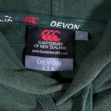 Load image into Gallery viewer, Canterbury Embroidered Mini Logo Green Black Sponsor Pullover Hoodie