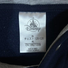 Load image into Gallery viewer, DISNEY "DONALD" Donald Duck Embroidered Spellout Navy Blue Pullover Hoodie