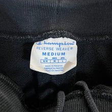 Load image into Gallery viewer, CHAMPION Reverse Weave Classic Mini Logo Black Sweatpants Bottoms