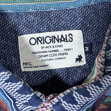 Load image into Gallery viewer, Jack & Jones Originals Aztec Crazy Patterned Long Sleeve Cotton Flannel Shirt