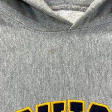 Load image into Gallery viewer, Vintage Steve & Barry's MICHIGAN Embroidered College Spellout Pullover Hoodie