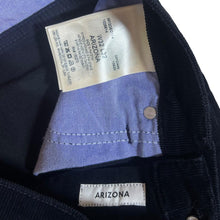 Load image into Gallery viewer, WRANGLER Arizona Classic Black Corduroy Cord Straight Leg Trousers