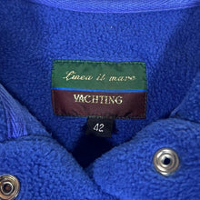 Load image into Gallery viewer, Vintage 90's LINEA IL MARE YATCHING Embroidered Pocket Logo 1/4 Button Pullover Fleece Sweatshirt