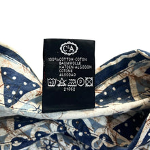 Load image into Gallery viewer, Vintage Jinglers C&A Crazy Abstract Patterned Western Popper Long Sleeve Shirt