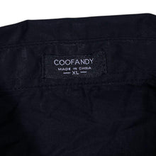 Load image into Gallery viewer, Coofandy Cowboy Western Embroidered Rose Floral Black Cotton Blend Long Sleeve Shirt