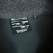 Load image into Gallery viewer, Early 00's THIRTY BELOW Mini Logo Skater Surfer Deep Pile Sherpa 1/2 Zip Pullover Fleece Sweatshirt