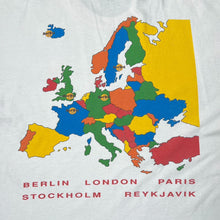 Load image into Gallery viewer, Vintage 90’s HARD ROCK CAFE “Euro Edition” Souvenir Spellout Single Stitch Graphic T-Shirt